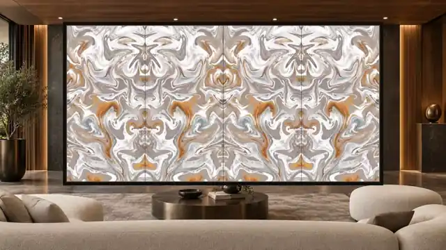 Pearl Copper, EF-03, painel na versão colada e opaca