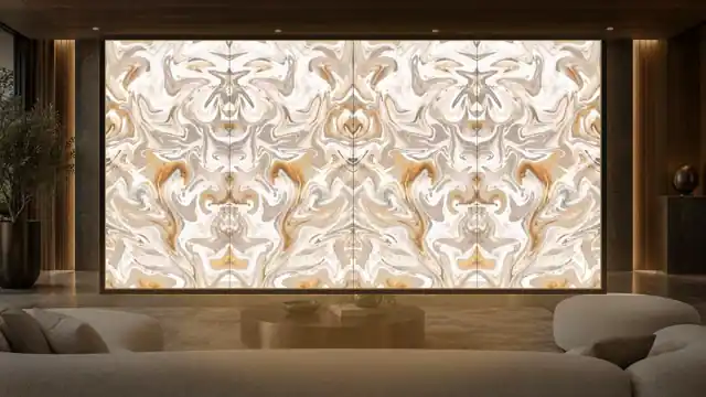 Pearl Copper, EF-03, painel retroiluminado com luz interna mate 3000 K