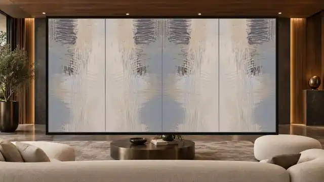 Zurich Linen, EF-09, painel na versão colada e opaca