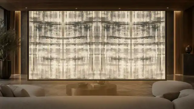 Toscana Linen, EF-10, painel retroiluminado com luz interna mate 3000 K