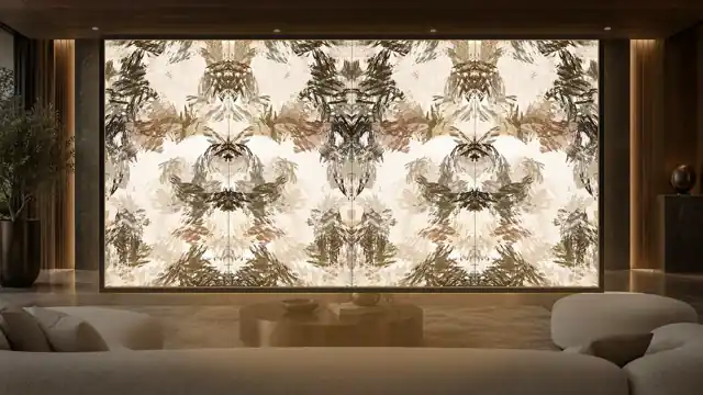 Siena Taupe, EF-11, painel retroiluminado com luz interna mate 3000 K