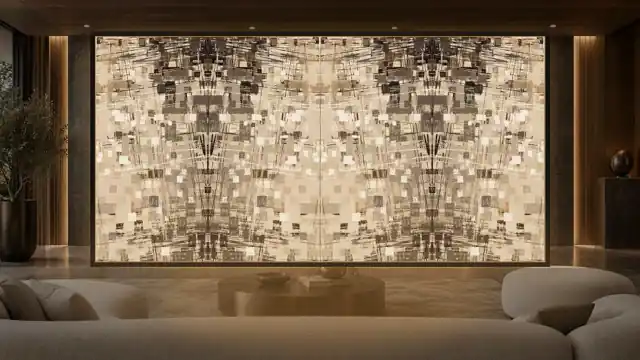 Brussels Taupe, EF-12, painel retroiluminado com luz interna mate 3000 K