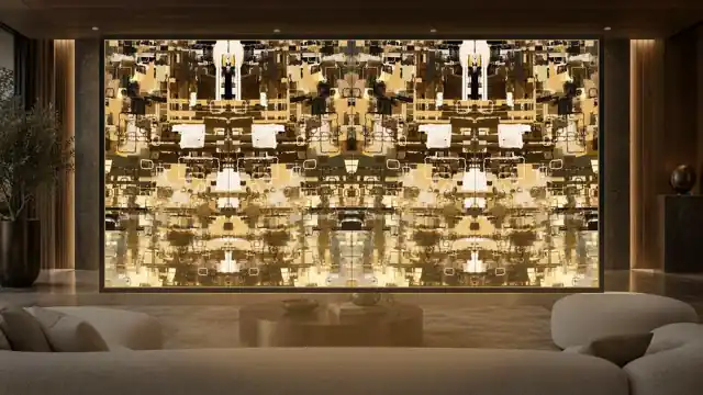 Florence Amber, EF-14, painel retroiluminado com luz interna mate 3000 K
