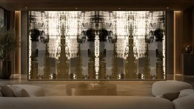 Noir Bronze, EF-22, painel retroiluminado com luz interna mate 3000 K