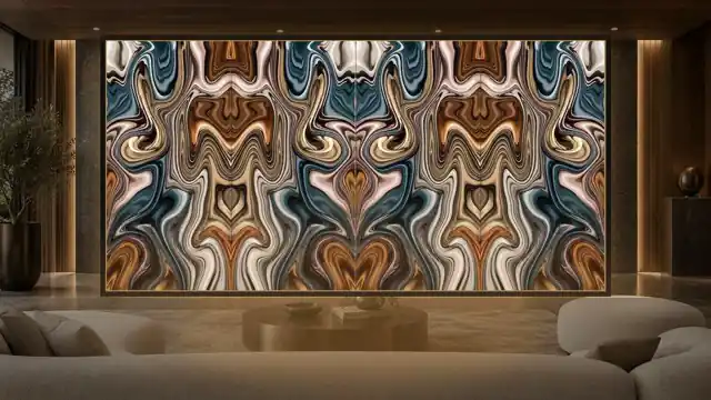 Petrol Copper, EF-23, painel retroiluminado com luz interna mate 3000 K
