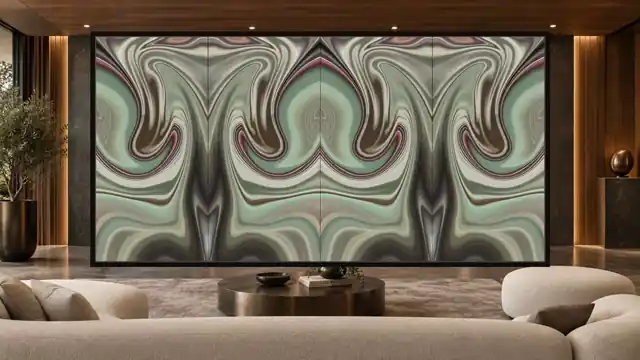 Sage Bordeaux, EF-24, painel na versão colada e opaca