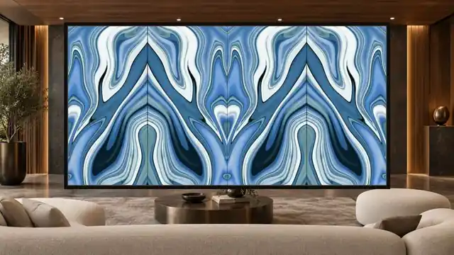 Nordic Azure, EF-33, painel na versão colada e opaca