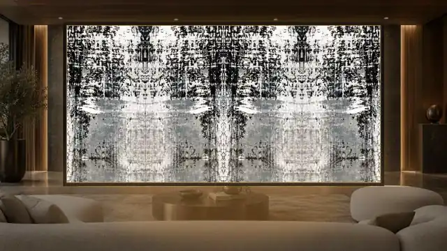 Frost Concrete, EF-46, painel retroiluminado com luz interna mate 3000 K